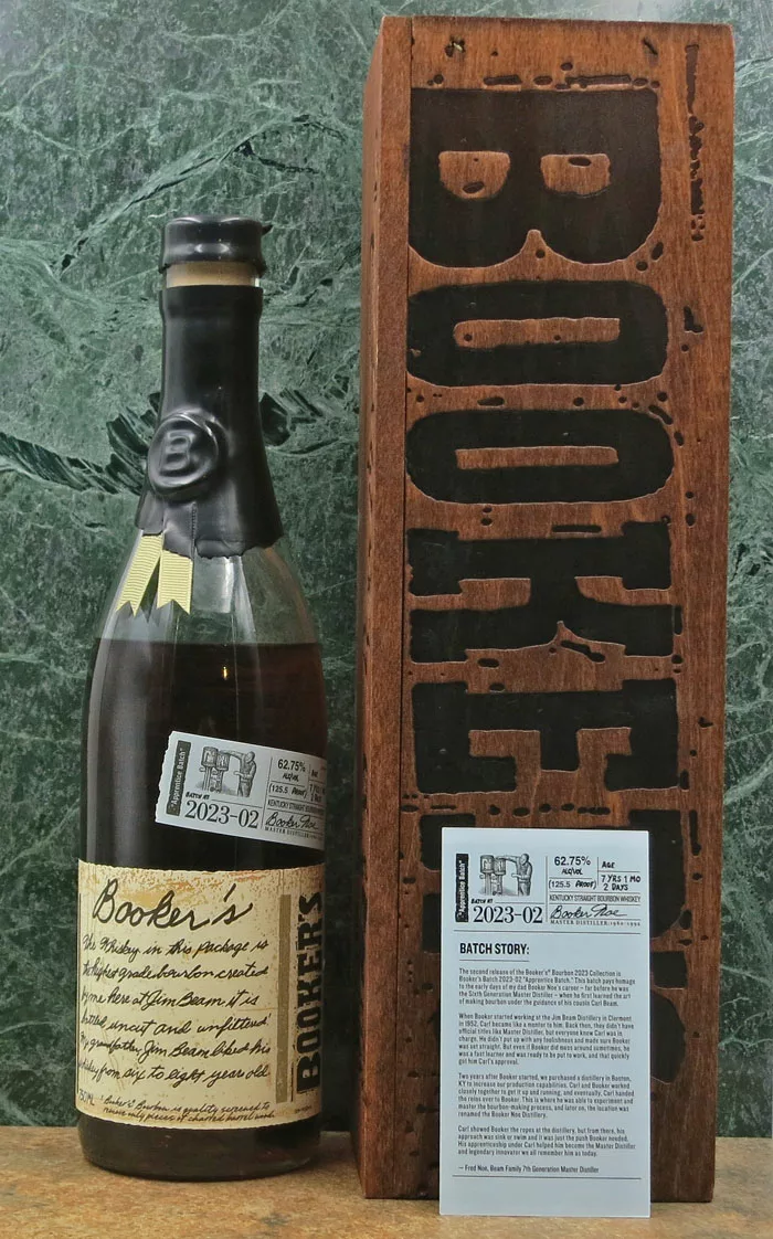 Bookers Bourbon Batches and Releases